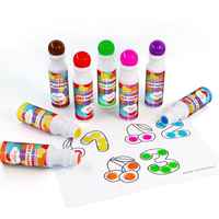 Ensemble de marqueurs Bingo avec étiquette thermorétractable personnalisée, marqueurs d'art pour jeunes enfants, peinture à points pour jeux, emballage