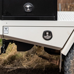 Custom-Size Aluminum Ute Canopy IP65 Waterproof Portable Durable 2 Compartments Gull Wing Lock up to 2000L for Van Pickup Truck - Product Image 2