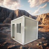 Maison-conteneur de bureau modulaire moderne préfabriquée avec panneau sandwich en acier personnalisable pour une utilisation en extérieur