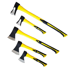 Hache de camping de style allemand de qualité industrielle avec nouvelle poignée recouverte de plastique - Product Image 3