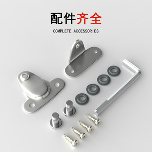 Support de porte relevable pour armoire de cuisine réglable, vérin à gaz hydraulique, fonctionnement silencieux, finition nickel, modèle 0003 - Product Image 5