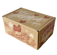 Boîte d'emballage en carton ondulé 5 plis pour bière, avec logo personnalisé, pour le transport de bouteilles, vente en gros