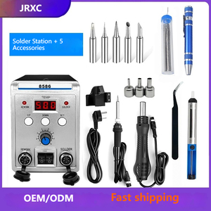 <span class=keywords><strong>Station</strong></span> de soudage numérique intelligente JRXC 700W, fer à souder à température constante réglable 100-500°C, <span class=keywords><strong>chauffage</strong></span> rapide - Product Image 2