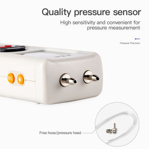 Manometer Drukmeter 11 Selecteerbare Eenheden Differentiële Drukmeter Dual-Port Drukmeter Digitaal Manometer Data <span class=keywords><strong>Record</strong></span> - Product Image 2