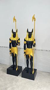 Estatuas y Esculturas de Anubis Faraón <span class=keywords><strong>Egipcio</strong></span> para Interiores - Product Image 2