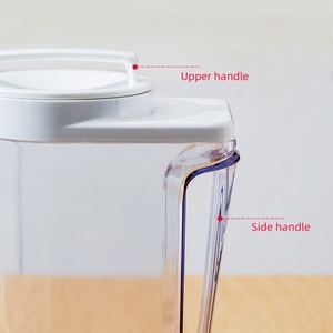 Plastic Juice Pitcher Household <b>Teapot</b> Kettle <b>Large</b> Capacity Beverage Storage Container Heat Resistant Cold Water Jug - Product Image 5