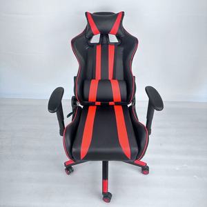 かわいい猫版ゲーマーシラスPuレザー人間工学に基づいたコンピューターチェアピンクハローキティゲーミングチェア、フットレスト付き - Product Image 5