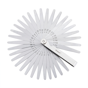 Thước đo khe hở Dasqua độ chính xác cao 0.01-1mm, 32 lưỡi, thép không gỉ - Product Image 1