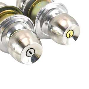 XMM-831 thép không gỉ bóng Knob Door <span class=keywords><strong>Lock</strong></span> với phím Chống Trộm nội thất cửa an ninh khóa cho phòng ngủ phòng tắm - Product Image 3