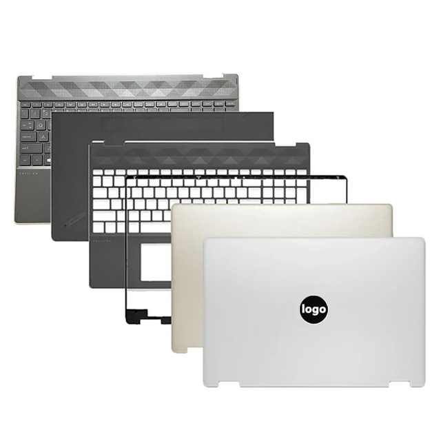 New for Pavilion X360 15-DQ TPN-W140 Laptop LCD Back Cover Front Bezel Palmrest Bottom Case Top Housing L53034-001 L53036-001