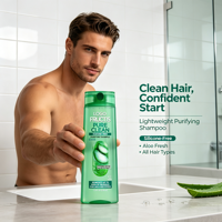Shampooing Naturel Sans Sulfate 370ml OEM, Lotion Lavante pour Cheveux Équilibrante et Hydratante pour le Cuir Chevelu, Utilisation Unisexe en Salon