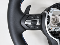 Volant en cuir pour BMW E87 E83 E90 E91 E92 E84 X1 E84 X5 X6 E70 E71 M3 M5 F20 F22 F23 F30 F33 F34 E46 E60 E36 E39 E30