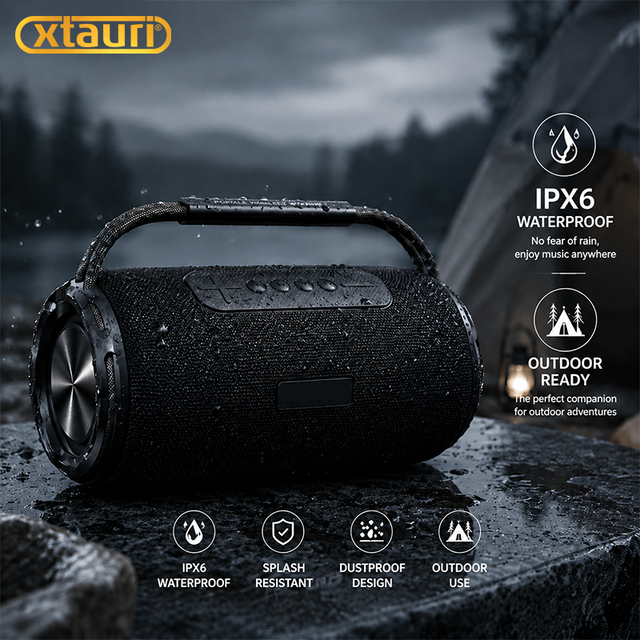 XTAURI Activity Portable Speaker Wireless Subwoofer Blue Tooth 20W HIGH POWER Usb RGB Light Effects for Party Computer