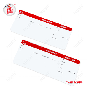 Carte d'embarquement personnalisée en usine, <span class=keywords><strong>impression</strong></span> couleur, billets d'avion, papier pour carte d'embarquement. - Product Image 1
