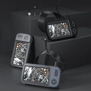 Caméra d'inspection vidéo pour canalisations domestiques, câble rigide de 5,5 mm, 4,5 pouces, 2000 mAh/3 h, outil de <span class=keywords><strong>réparation</strong></span> automobile, endoscope industriel IP67 - Product Image 5