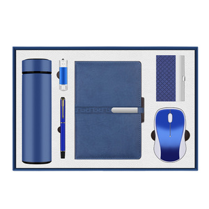 Nhanh chóng công văn biểu tượng tùy chỉnh Welcom chân không Flask + USB Flash Drive + Bút + máy tính xách tay + namecard chủ + Chuột người đàn ông sinh nhật hộp Bộ quà tặng - Product Image 5