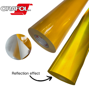 ORALITE 6710 Self Adhesive Series Reflective Sheeting UV Stabilized Acrylic <b>Film</b> 7 Years Outdoor Use Printable Custom Converting - Product Image 3