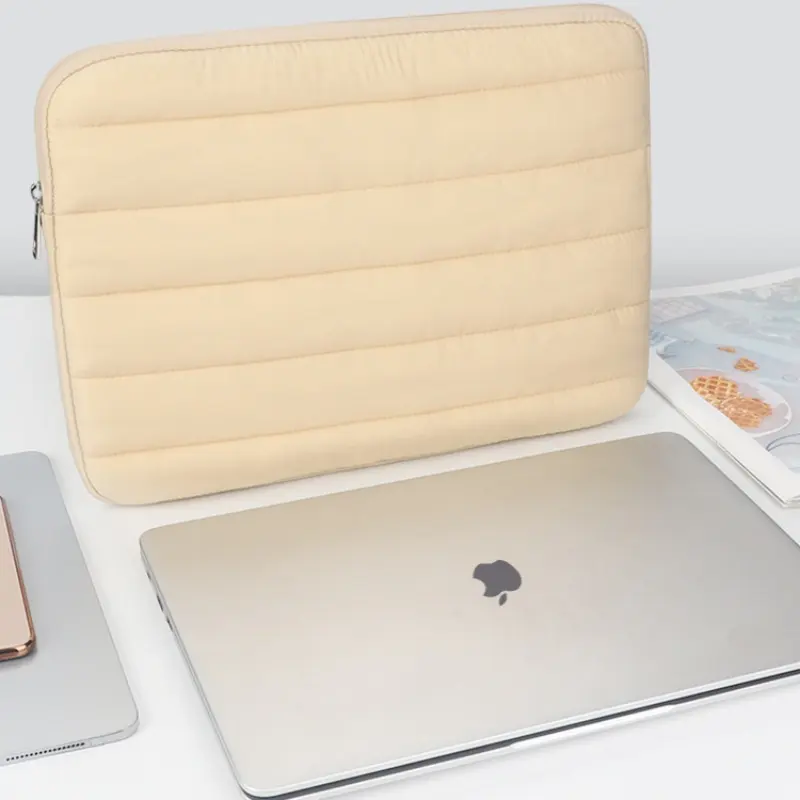 13-14インチ無地フグラップトップSleevaバッグと互換性のある新しいスタイルのノートブック枕ケースカバー