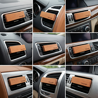 Diffuseur de parfum pour voiture en bois SOCELI, clip de ventilation de luxe, diffuseur de parfum en bois solide, parfum pour l'intérieur de la voiture, logo personnalisé OEM