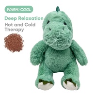 Coussin chauffant amovible et micro-ondable, personnalisé, en peluche douce, pour animaux en peluche, jouets et sacs, pour le confort
