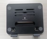 Support pour ordinateur portable réglable créatif Boneruy, support de bureau pour ordinateur portable en aluminium, support pliable en alliage métallique durable