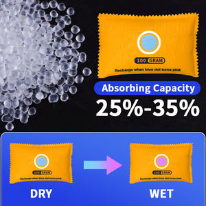 Sachets <span class=keywords><strong>d</strong></span>éshumidificateurs réutilisables en gel de silice 350g 1kg pour voitures et armoires, marque privée OEM - Product Image 4