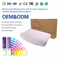 Almohada Ergonómica en Forma de U de Espuma Viscoelástica Personalizada OEM ODM, con Música Bluetooth y Compresa Caliente, Directo de Fábrica, Software Personalizado con Logotipo