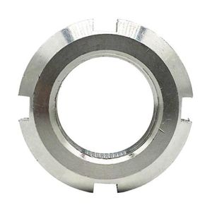 Tùy chỉnh din981 thép không gỉ 304/316 mang máy <span class=keywords><strong>Nuts</strong></span> cho xây dựng công nghiệp rãnh locknuts - Product Image 2
