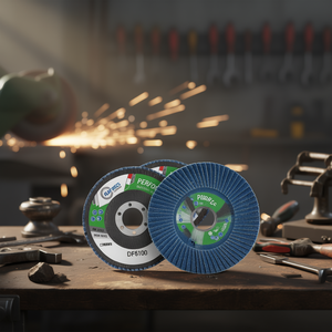 Disco de Láminas Fervi Performance de 115 mm, Disco Abrasivo Sin Hierro para Pulir Metal - Product Image 2