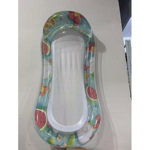 Colchoneta Flotante <span class=keywords><strong>de</strong></span> PVC <span class=keywords><strong>de</strong></span> Alta Presión con Tecnología Drop Stitch, Cama <span class=keywords><strong>de</strong></span> Malla Plegable, <span class=keywords><strong>Hamaca</strong></span> Acuática Individual Portátil con Diseño <span class=keywords><strong>de</strong></span> Piña y <span class=keywords><strong>Sandía</strong></span> para Verano - Product Image 3