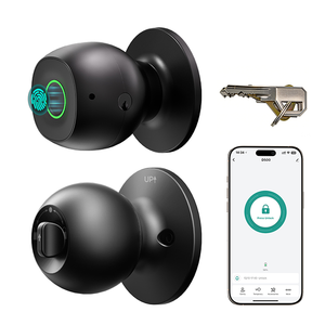 Serratura Intelligente LNDU D500 con Impronta Digitale, Controllo App, Alimentazione di Emergenza Type-C, Facile Installazione per Camera da Letto, Casa, Ufficio - Product Image 1