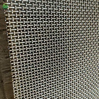 Maille métallique tissée simple en acier inoxydable 316 - Utilisée pour les tamis vibrants haute résistance dans les industries minières et chimiques Watson