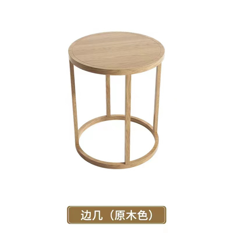 Mesa de centro redonda pequeña