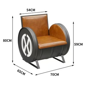 Creative <span class=keywords><strong>Pub</strong></span> Dining Bar Bar sofa <span class=keywords><strong>Table</strong></span> and Chairs phong cách công nghiệp rõ ràng thanh KTV sắt sofa Booth - Product Image 4