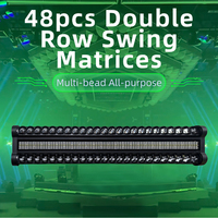 Barra de Luces LED Matrix Strobe de 500W, Doble Fila, DMX RGBW, Pixel Bar Wash Light para Clubes, DJ, Efectos de Iluminación de Escenario YB48A, Precio al por Mayor