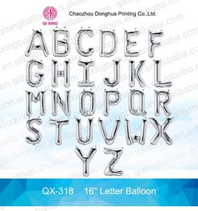 <span class=keywords><strong>Palloncini</strong></span> foil da sposa popolari con decorazione a palloncino per feste in argento con lettera a forma di <span class=keywords><strong>X</strong></span> sottile da 16 pollici - Product Image 2