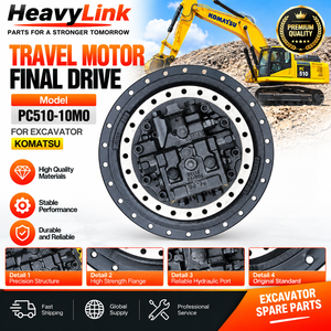 มอเตอร์ขับเคลื่อนสุดท้าย HeavyLink Travel Motor รุ่น PC510-10MO สำหรับอะไหล่รถขุดโคมัตสึ - Product Image 3
