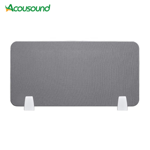 Écran de séparation acoustique de bureau Panneau insonorisant en fibre de polyester de 24mm Panneaux muraux acoustiques - Product Image 3