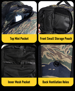 Sac à dos tactique ODM pour le transport quotidien, le travail, les voyages et les activités de plein air, sac à dos tactique à étiquette privée - Product Image 6