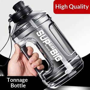 Custom Logo Factory Wholesale <b>2L</b> Half Gallon <b>Straw</b> Type PC Sports <b>Water</b> <b>Bottle</b> Food Grade BPA Free Portable Gym Outdoor Fitness - Product Image 2