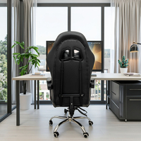 Fauteuil de Jeu Ergonomique Moderne Pivotant, Chaise d'Ordinateur de Bureau Confortable et Luxueuse pour Gamers