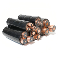 Kabel Daya 95mm 120mm 150mm 185mm 240mm kabel lapis 3Core Harga kabel konduktor tembaga tegangan sedang PVC/XLPE terisolasi
