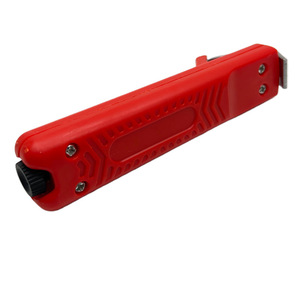 <span class=keywords><strong>Pince</strong></span> à dénuder circulaire 8-28 mm de diamètre, coupe annulaire, non destructrice, <span class=keywords><strong>pour</strong></span> câbles, métrique/im impérial, rouge/noir/argent - Product Image 4