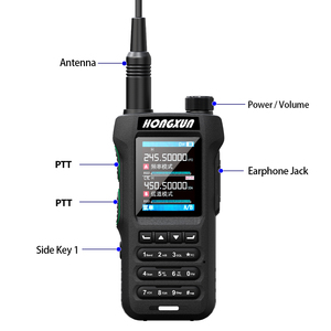 HX N30 VHF UHF Doble Banda Doble Pantalla 25W Alta Potencia Walkie Talkie Banda de Aviación Copia de Frecuencia con una Tecla para Aviación, Radioaficionados y Uso Exterior - Product Image 3
