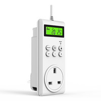 Sensor de humedad y temperatura para interiores con enchufe europeo, termómetro e higrómetro de alta precisión para el hogar, buena calidad, mejor precio