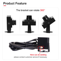3200 720P H65 1.44mm 180 derece balıkgözü Lens HD arka aydınlatma USB Mini kamera ücretsiz sürücü makinesi görüş endüstriyel kamera modülleri