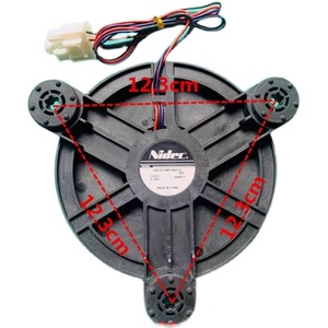 Moteur de ventilateur de refroidissement pour réfrigérateur NMB 12038GE-12M-YT 12V DC 0.26A pour modèles Haier - Product Image 3