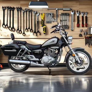 Moto de croisière vintage 100cc/200cc, 72V, 4 temps, essence, 2 roues, pour la balade, modèle Mtg-9a 100cc/200cc - Product Image 5