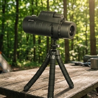 High Magnification High-definition Day Night Dual-use Low Light Night Vision Compact 40mm Monocular Telescope