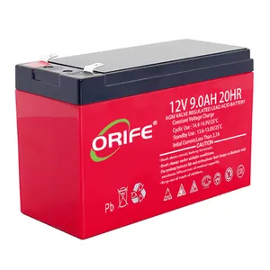 ORIFE Separator Füll maschine 12V 24V 36V 4.5ah 9ah 18ah wiederauf ladbare Blei-Säure-Batterie